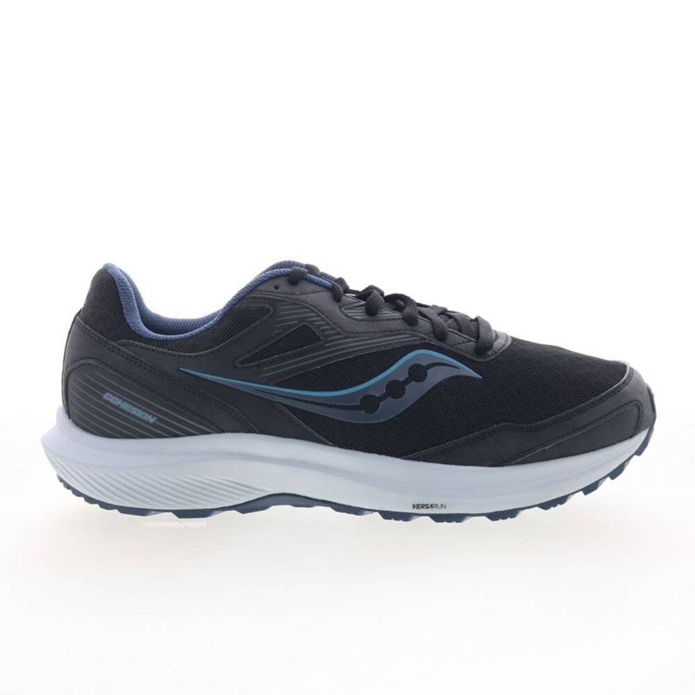 Saucony Mens Cohesion TR16 Trail Running Black Shoes (NWT)